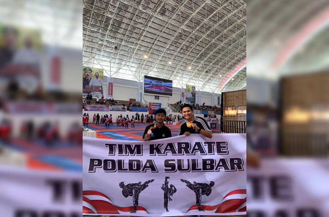 Sabet Medali Emas di Kejurnas Karate Jaksa Agung Cup 2, Personil Polda Sulbar Wakili Indonesia di Kejuaraan Karate Se-Asia Pasifik di Thailand